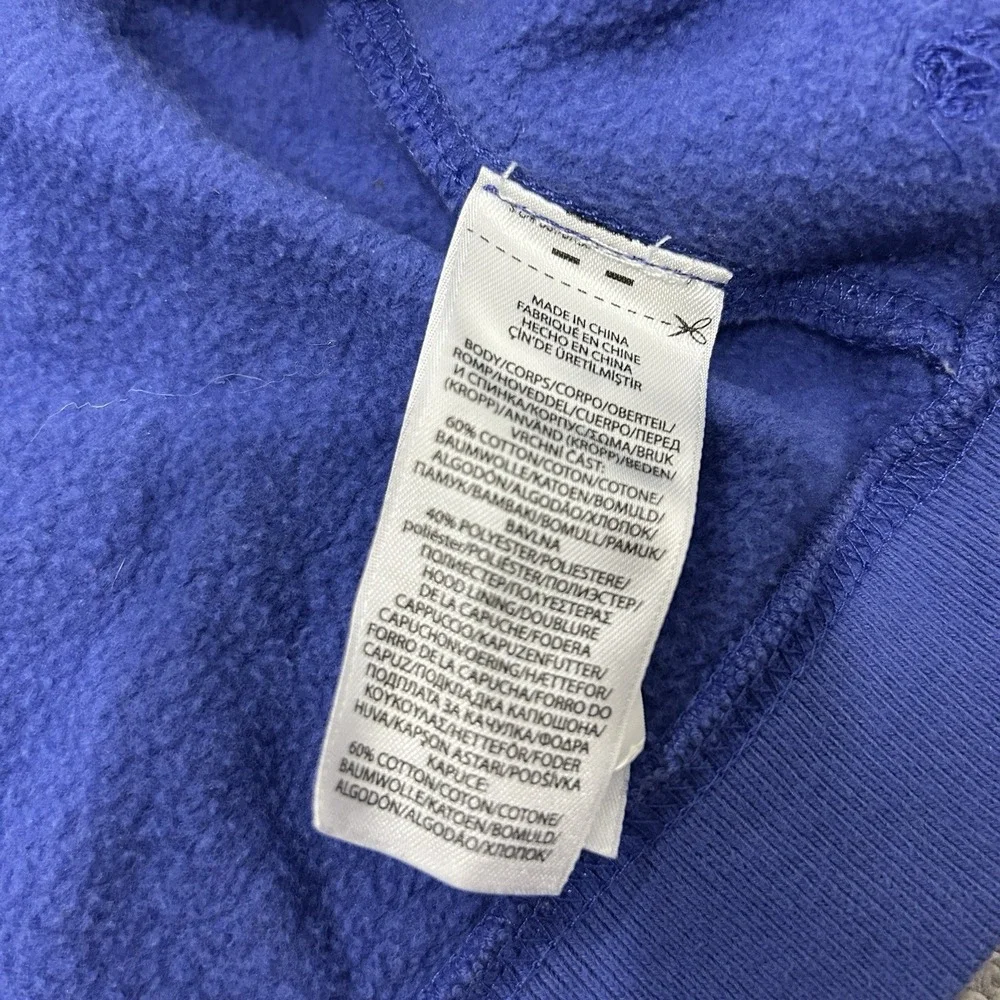 Ralph Lauren POLO baby Full Zip Hooded Sweatshirt Size 9M 9 Months Blue & Orange